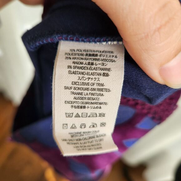 Free People Velvet Damask Stretch Mini Skirt Medium Womens Lace Purple Blue Y2K - Picture 9 of 9